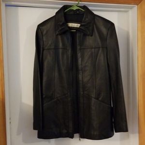 Leather jacket
